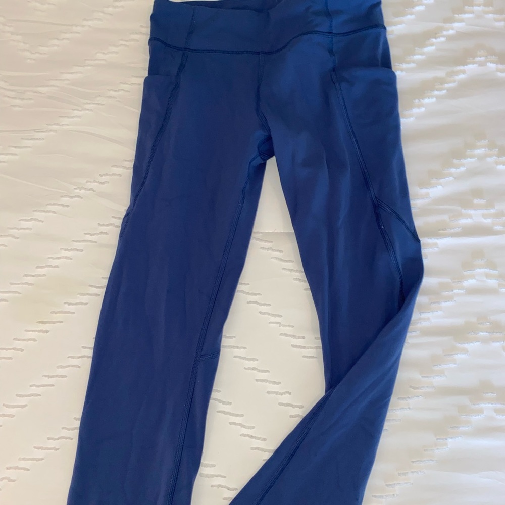 Blue Athleta Girl Leggings